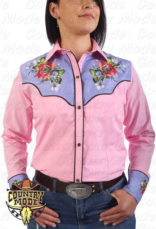 Chemise americaine western femme 2025